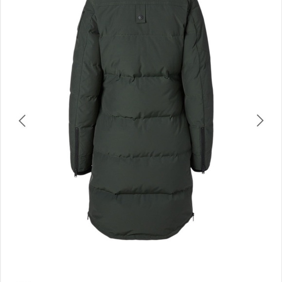 Like New Moose Knuckles XS  Causapscal Parka- Army Green - Picture 4 of 7